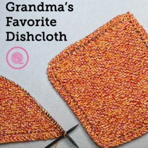 Loom Knit Grandma S Favorite Dishcloth Pattern For Free