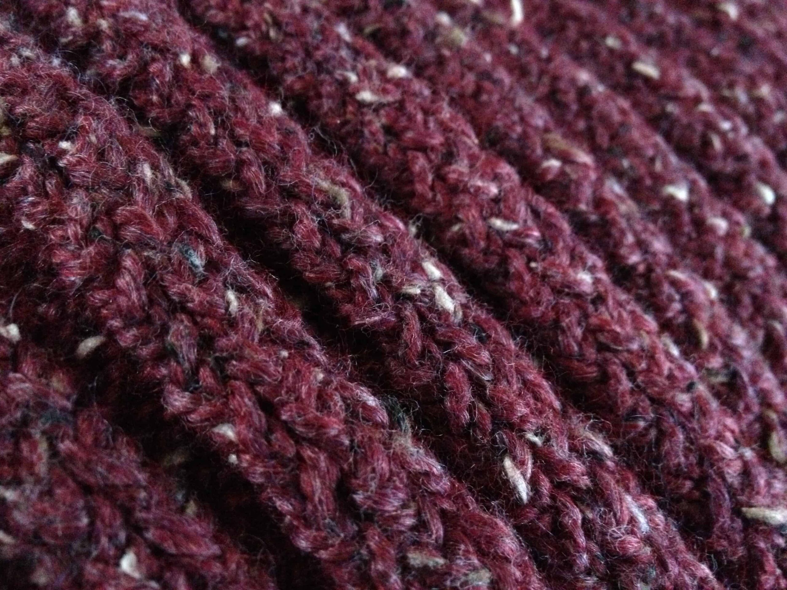 Loom Knit Triple Rib Stitch