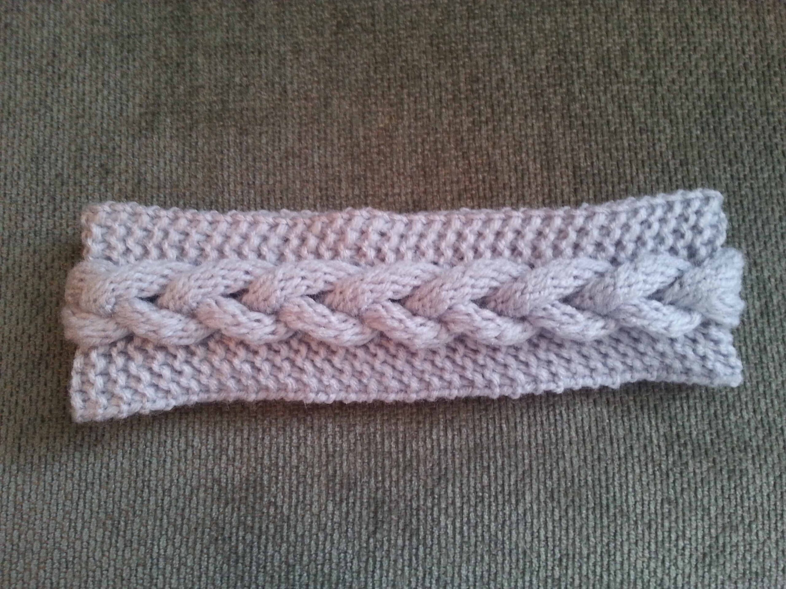 Faux Braid Pattern | Loom Knit