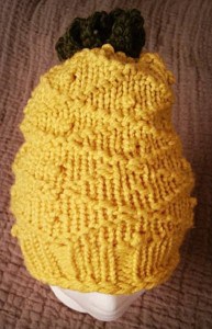 Pineapple Hat | Loom Knit Pattern - GoodKnit Kisses
