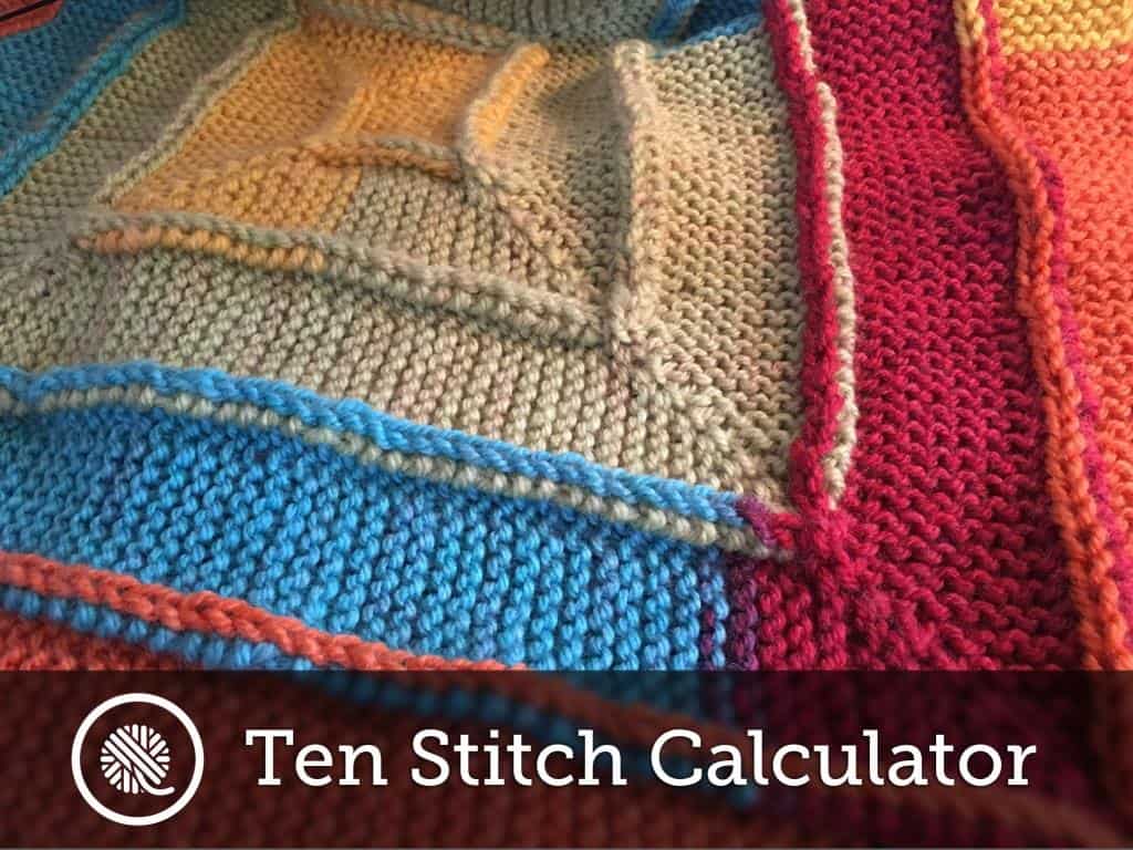 Ten Stitch Blanket Tutorial 