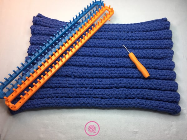 Loom Knit Bathmat - GoodKnit Kisses