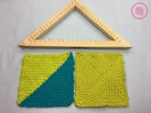 How To Weave on a Triangle Loom - GoodKnit Kisses