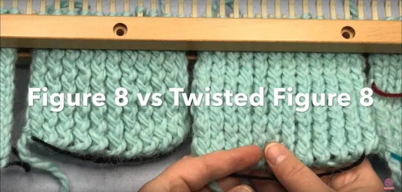 Loom Knit: Double Stockinette Twist Stitch, BEGINNER