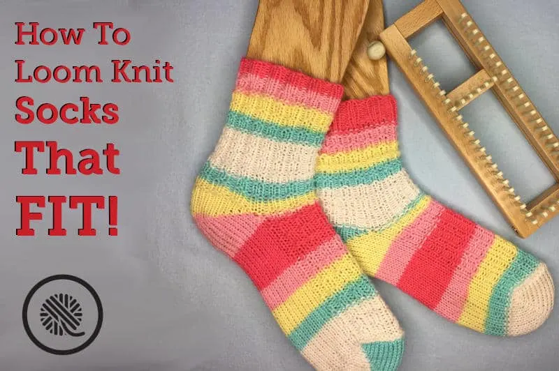 Knit No Heel Spiral Socks with Me! 