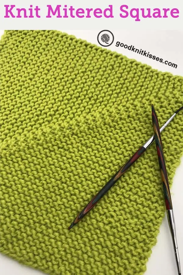 How To Knit: Perfect Mitered Square Pattern For Beginners, 49% OFF