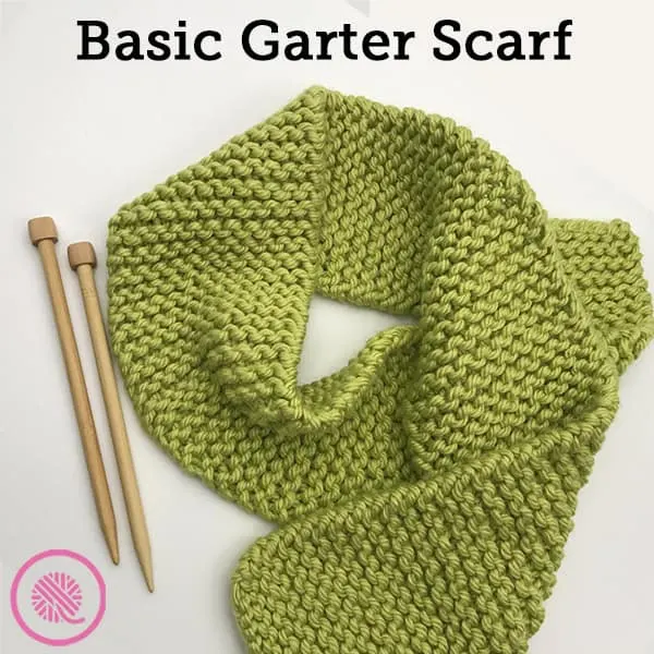 Garter Stitch Scarf (Knit) – Lion Brand Yarn