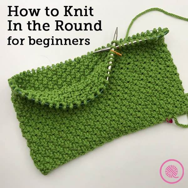 How to Knit in the Round on Straight Needles