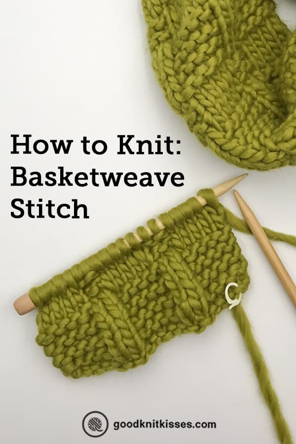 Lesson 7: How to Knit the Basketweave Stitch for Beginners