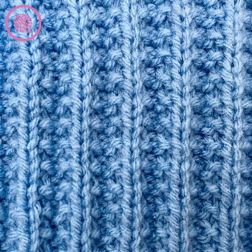 How to Knit the Seeded (Mistake) Rib Stitch for Beginners