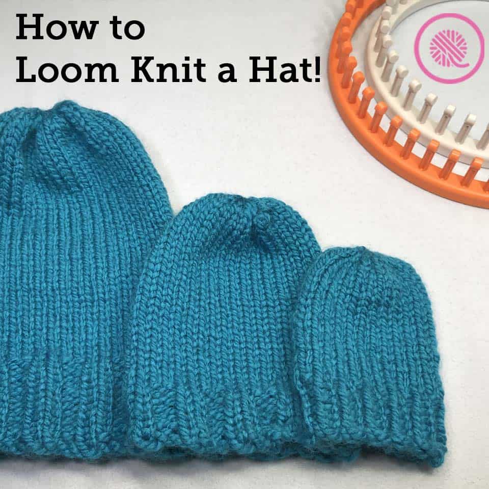 Loom Knitting Books - Knit Caps on Circle Looms