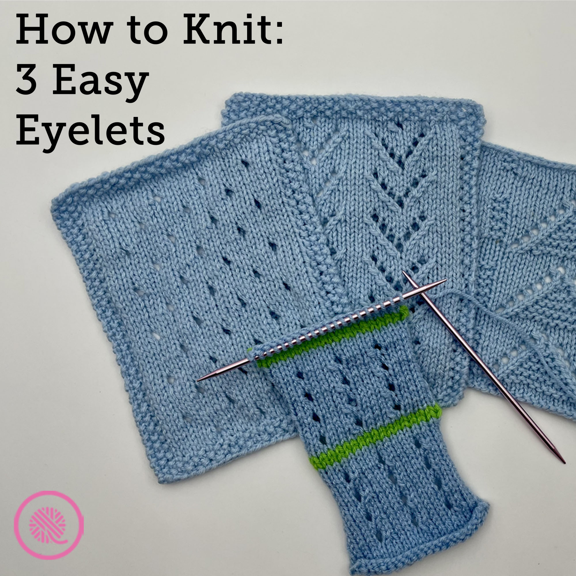 20 Featured Eyelet and Lace Stitches - Knitting Stitches  Lace knitting  stitches, Lace knitting patterns, Knit stitch patterns
