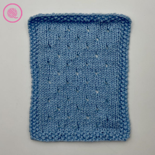 How To Knit 3 Easy Eyelets (lace Knitting) - Goodknit Kisses