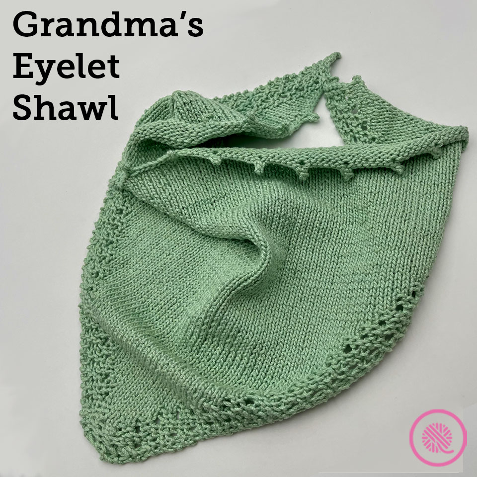 Garter Stitch Baby Blanket, Loom Knit - GoodKnit Kisses