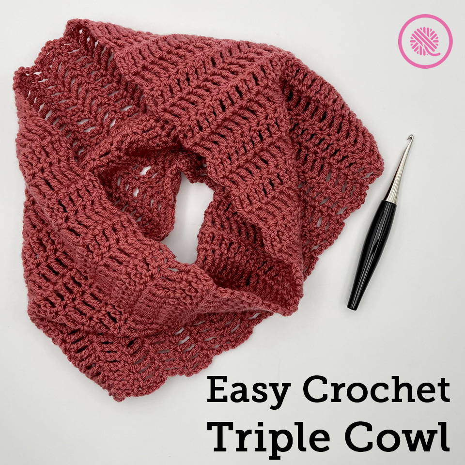 triple crochet scarf