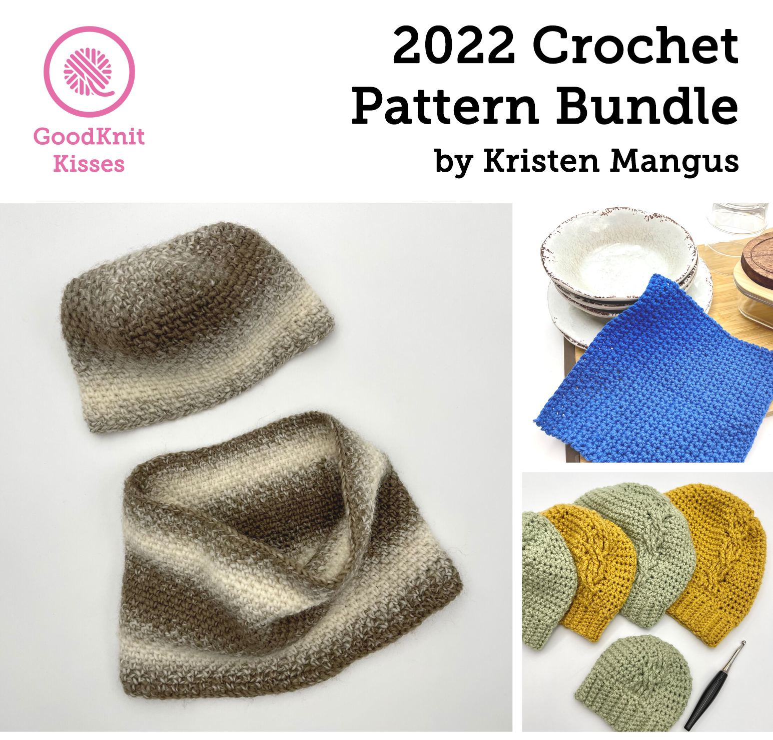The BEST Crochet Spiral Bag Handle Ever! - GoodKnit Kisses