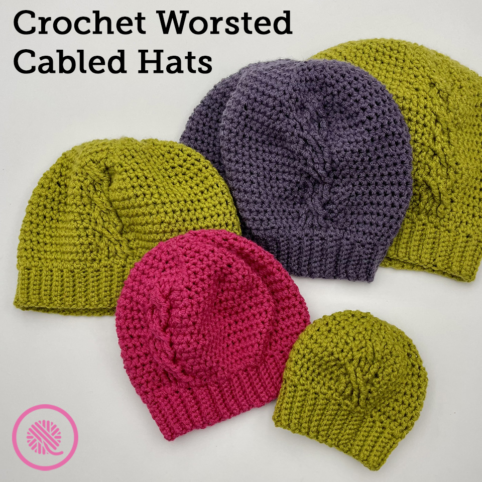 Tutorial: Ribbed Half Double Crochet Stitch (RibHDC)