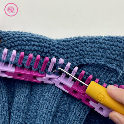 Easy Loom Knit Looped Towel! - GoodKnit Kisses