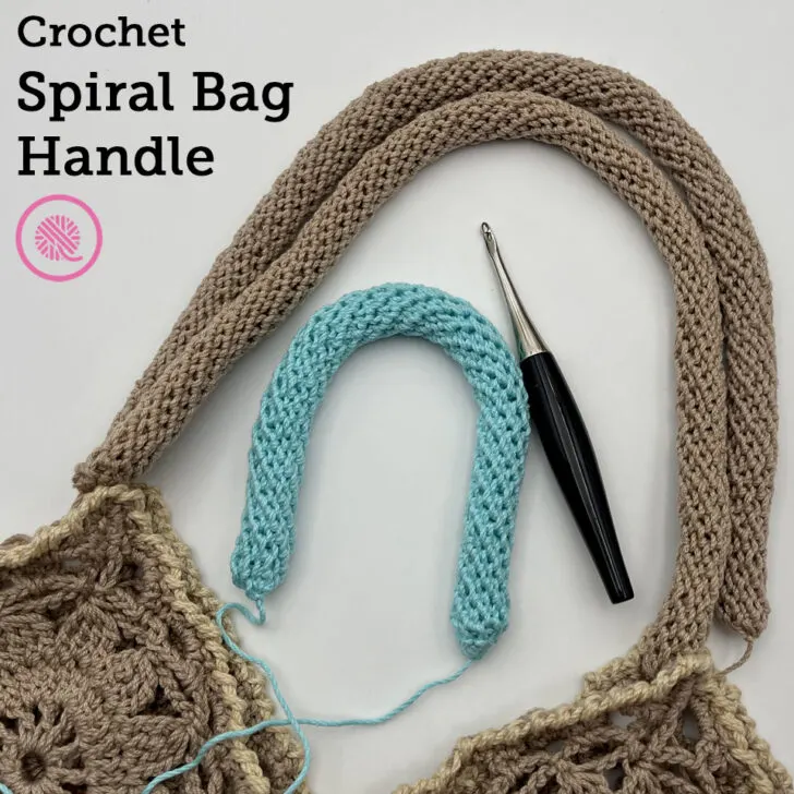 Adding Leather Straps to Crochet Bag. THE EASIEST WAY! - YouTube