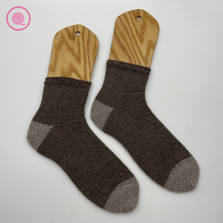 Loom Knit Basic Toe Up Socks Goodknit Kisses