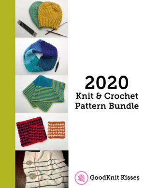 2020 knit and crochet pattern bundle cover image