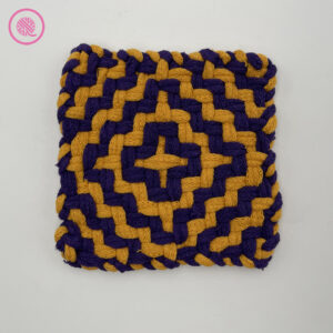 woven twill step diamond potholder back