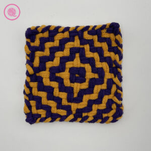 woven twill step diamond potholder front