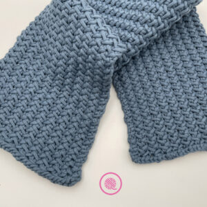 herringbone cowl not seamed