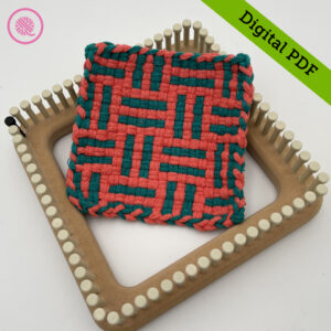 PDF: Woven Log Cabin Potholder Pattern - Image 3