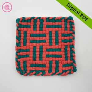 PDF: Woven Log Cabin Potholder Pattern - Image 2