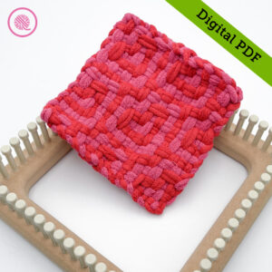 PDF: Woven Raining Hearts Potholder Pattern - Image 3